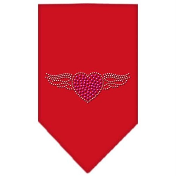 Unconditional Love Aviator Rhinestone Bandana Red Large UN852034